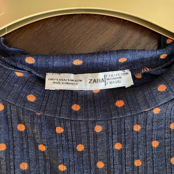 Zara polka dot top - Picture 2 of 2